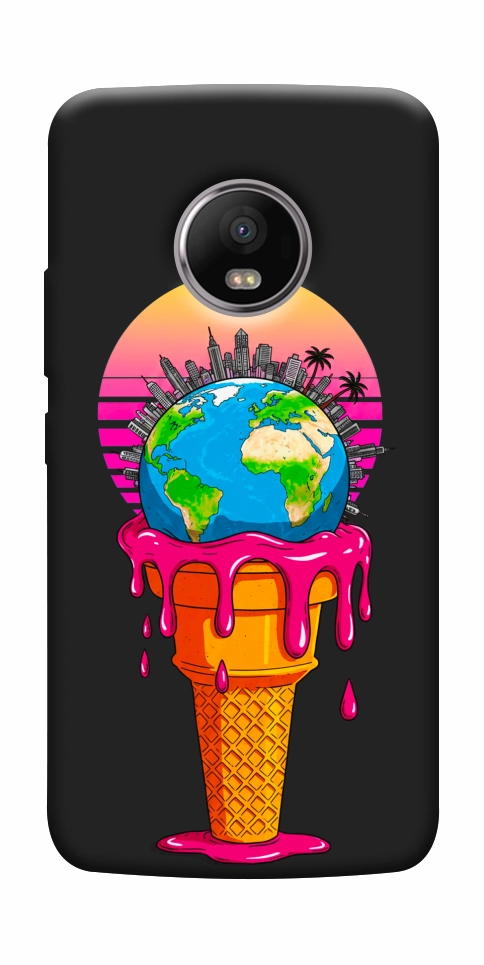 Чехол Ice cream planet для Motorola Moto G5S