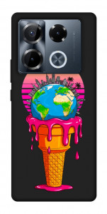 Чехол Ice cream planet для Infinix Note 40 Pro 4G