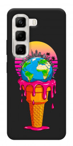 Чехол Ice cream planet для Infinix Hot 50 4G