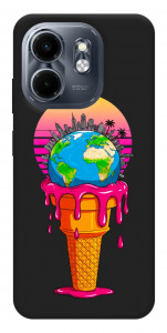 Чехол Ice cream planet для Infinix Hot 50i