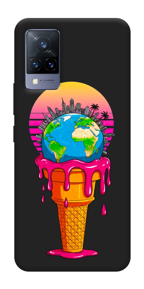 Чехол Ice cream planet для Vivo V21