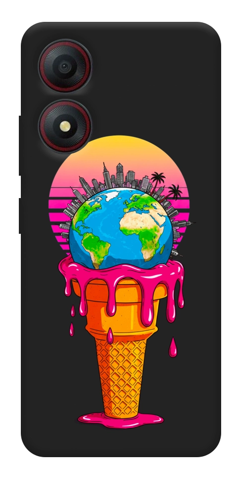 Чехол Ice cream planet для ZTE Blade A34 4G