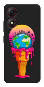 Чехол Ice cream planet для ZTE Blade A34 4G