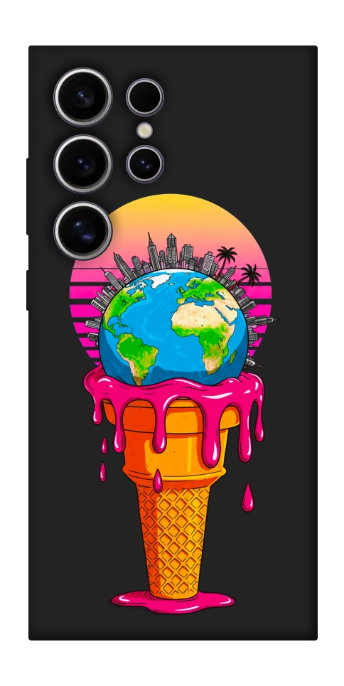 Чехол Ice cream planet для Galaxy S25 Ultra