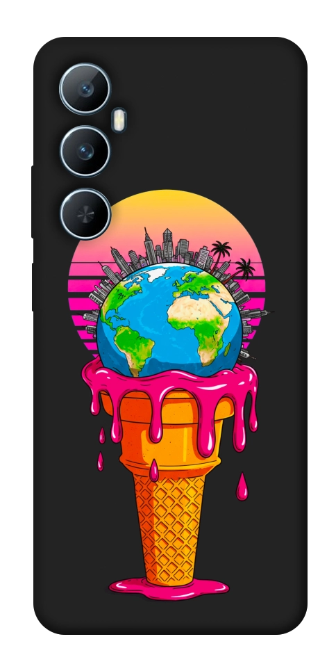 Чехол Ice cream planet для Realme C65 4G