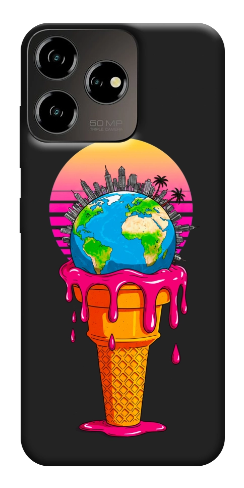 Чехол Ice cream planet для ZTE Blade V50 Design 4G