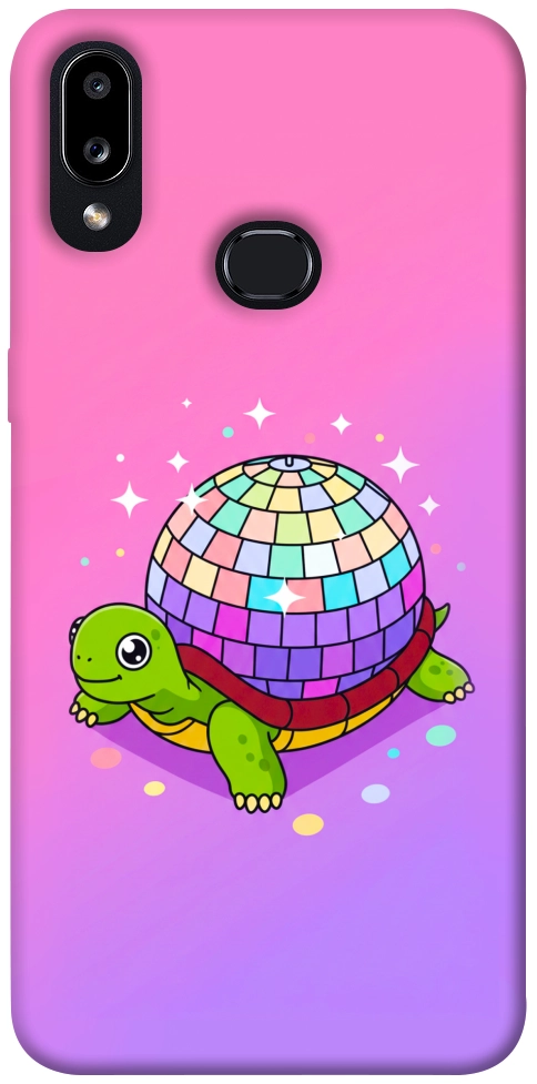 Чохол Disco turtle для Galaxy A10s (2019)