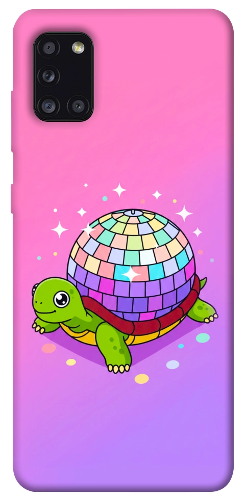 Чохол Disco turtle для Galaxy A31 (2020)