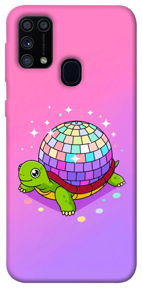 Чохол Disco turtle для Galaxy M31 (2020)