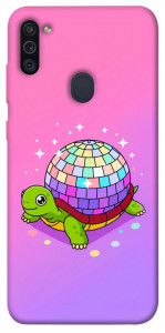 Чехол Disco turtle для Galaxy M11 (2020)