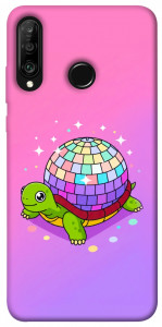 Чехол Disco turtle для Huawei P30 Lite