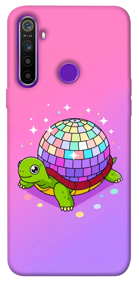 Чохол Disco turtle для Realme 5