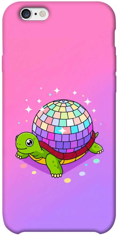 Чехол Disco turtle для iPhone 6S Plus