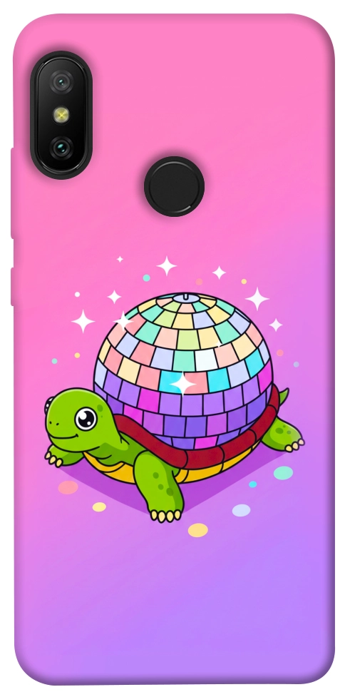Чехол Disco turtle для Xiaomi Redmi 6 Pro