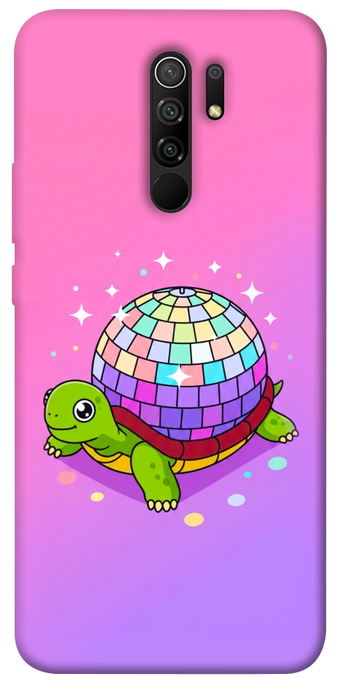 Чехол Disco turtle для Xiaomi Redmi 9