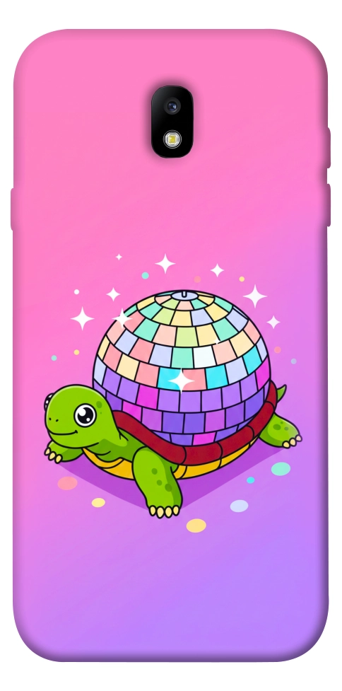 Чохол Disco turtle для Galaxy J7 (2017)