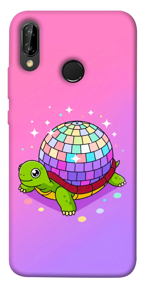 Чохол Disco turtle для Huawei P20 Lite