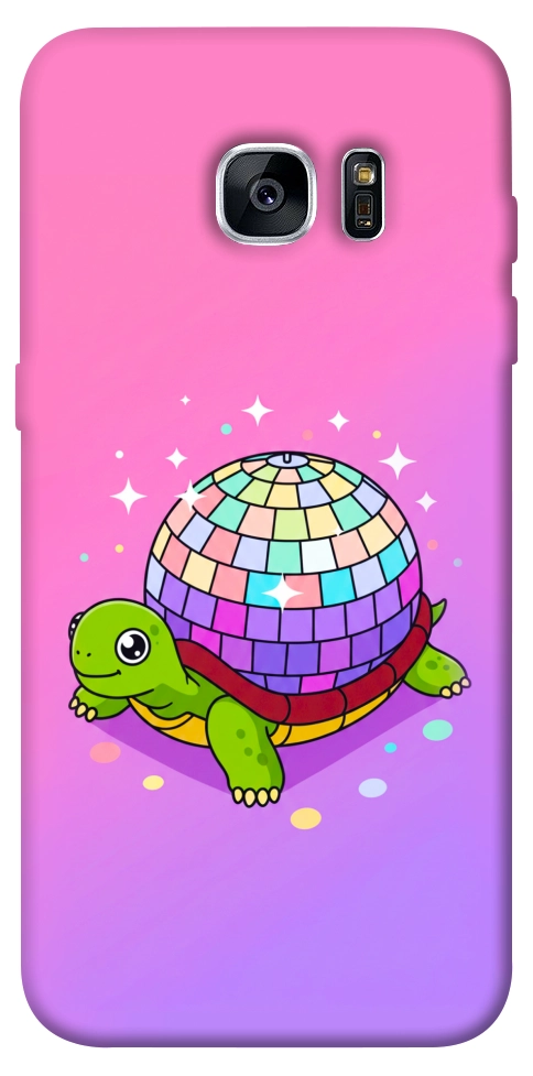 Чохол Disco turtle для Galaxy S7 Edge