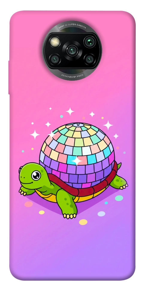 Чохол Disco turtle для Xiaomi Poco X3 NFC