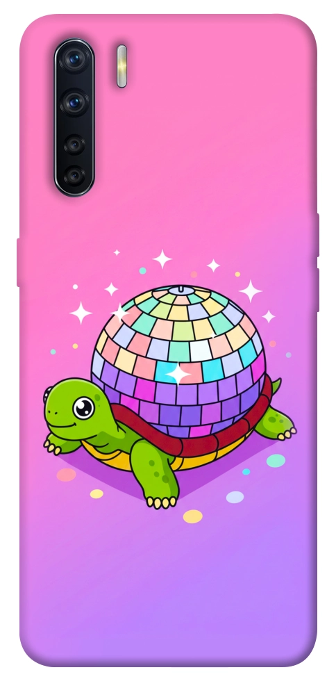 Чохол Disco turtle для Oppo A91