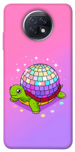 Чехол Disco turtle для Xiaomi Redmi Note 9 5G