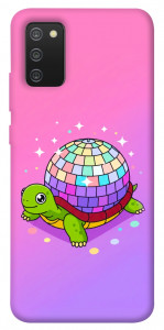 Чехол Disco turtle для Galaxy A02s