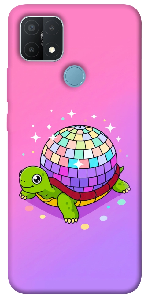 Чохол Disco turtle для Oppo A15