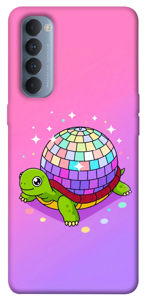 Чохол Disco turtle для Oppo Reno 4 Pro