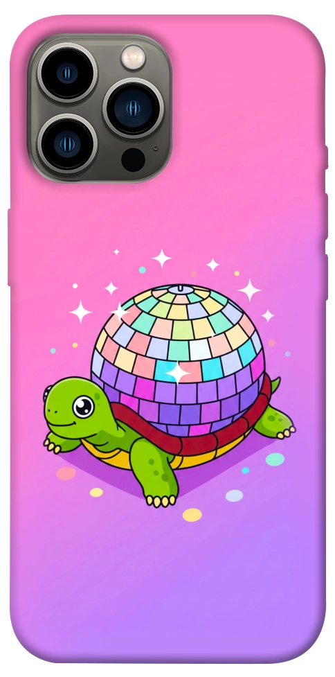 Чохол Disco turtle для iPhone 13 Pro Max