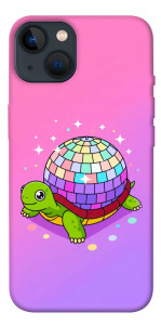 Чехол Disco turtle для iPhone 13