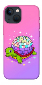 Чохол Disco turtle для iPhone 13 mini