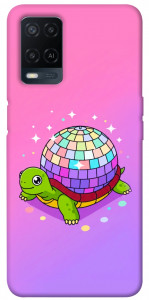 Чехол Disco turtle для Oppo A54 4G