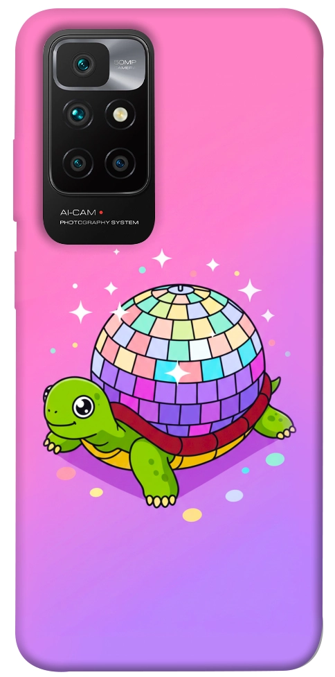Чехол Disco turtle для Xiaomi Redmi 10
