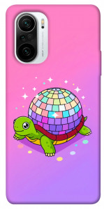 Чехол Disco turtle для Xiaomi Poco F3