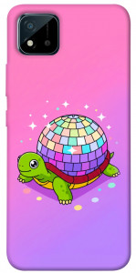 Чехол Disco turtle для Realme C11 (2021)