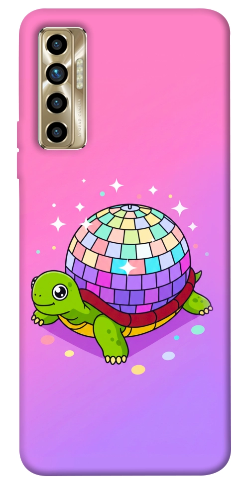 Чохол Disco turtle для TECNO Camon 17P