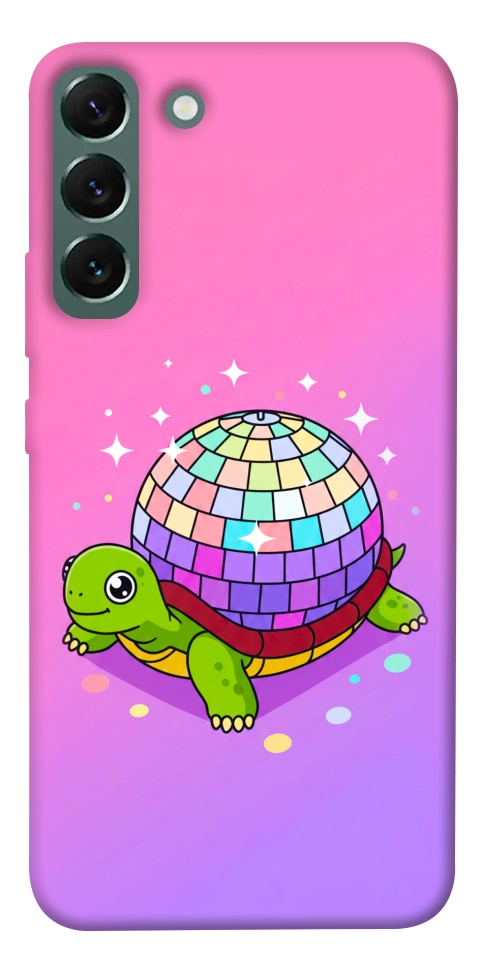 Чохол Disco turtle для Galaxy S22+