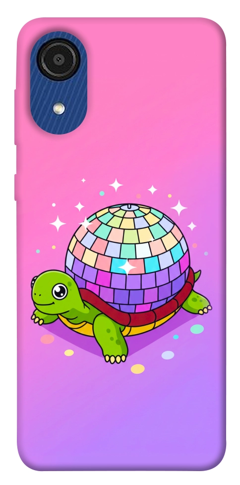 Чохол Disco turtle для Galaxy A03 Core