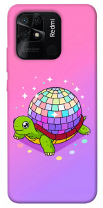 Чехол Disco turtle для Xiaomi Redmi 10C