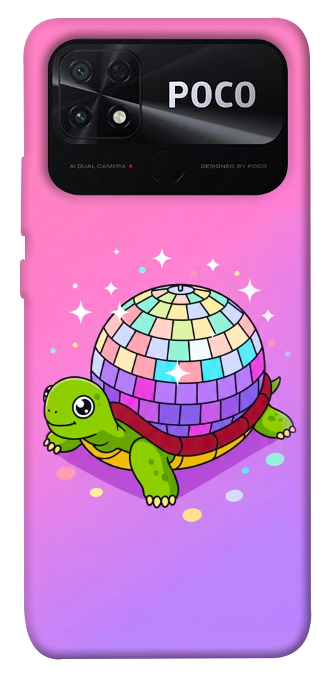 Чохол Disco turtle для Xiaomi Poco C40