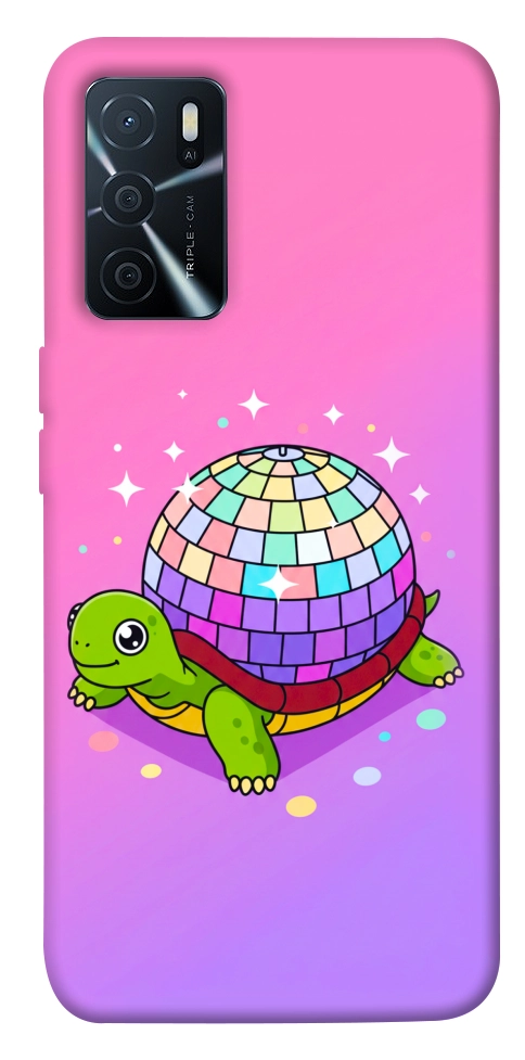 Чохол Disco turtle для Oppo A16
