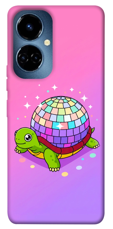 Чохол Disco turtle для TECNO Camon 19 Pro (CI8n)
