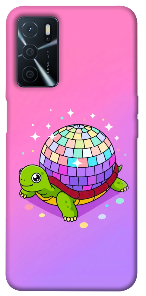 Чехол Disco turtle для Oppo A54s