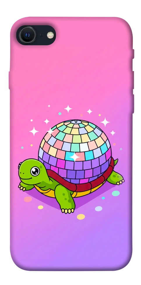 Чохол Disco turtle для iPhone SE (2022)
