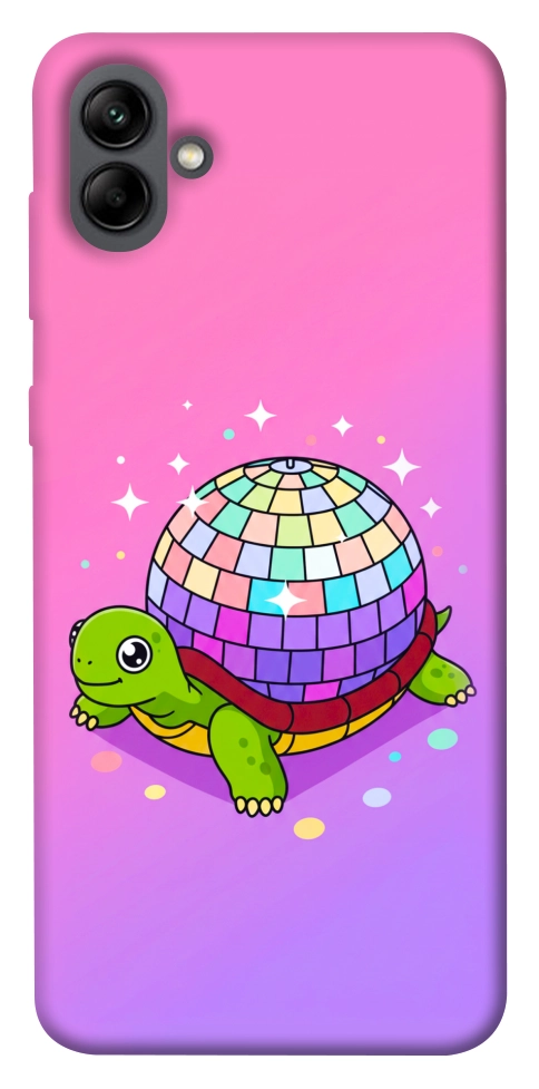 Чохол Disco turtle для Galaxy A04