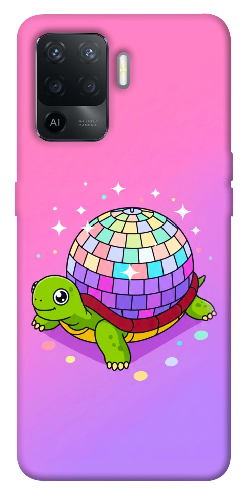 Чохол Disco turtle для Oppo Reno 5 Lite
