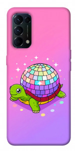 Чехол Disco turtle для Oppo Reno 5 4G