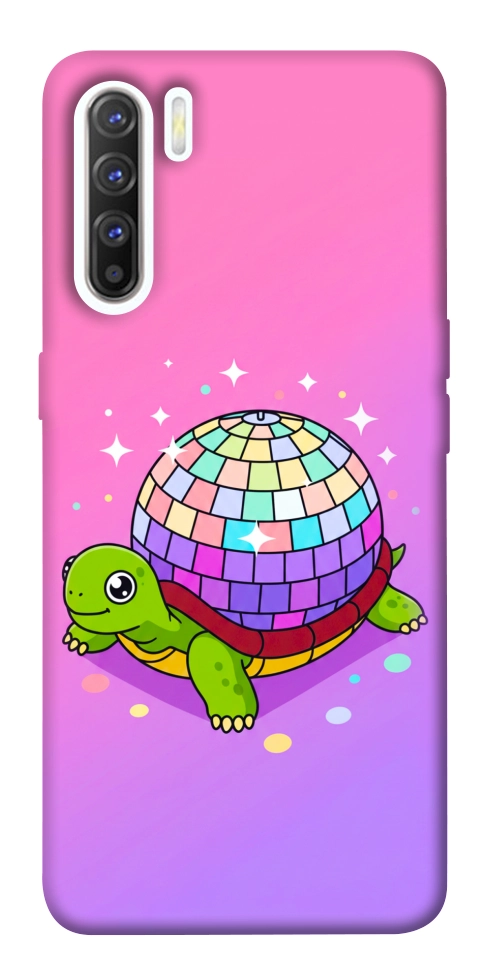 Чохол Disco turtle для Oppo Reno 3