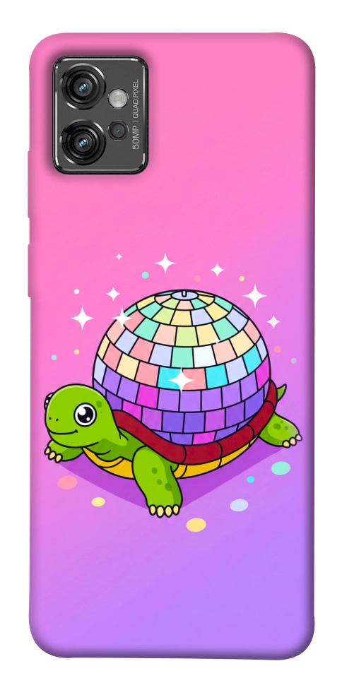 Чохол Disco turtle для Motorola Moto G32
