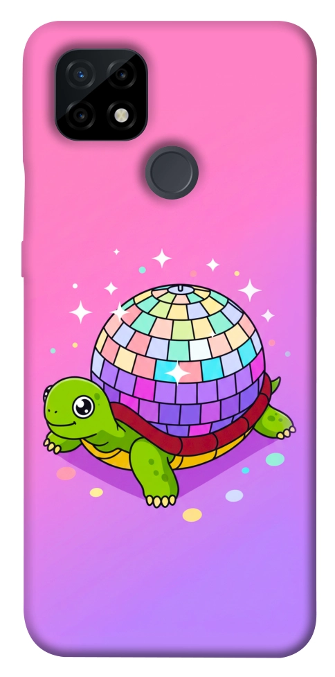 Чохол Disco turtle для Realme C21